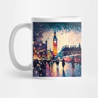 London | Pointillism Mug